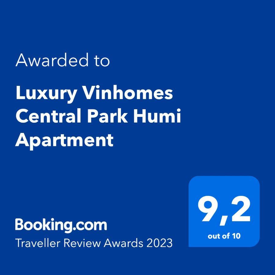 Luxury Vinhomes Central Park Humi Apartment Ciudad Ho Chi Minh  Exterior foto